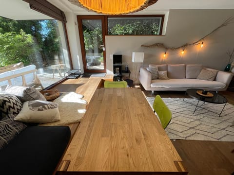 Spring, View (from property/room), Living room, Dining area