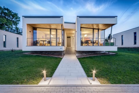 Property building, Garden view