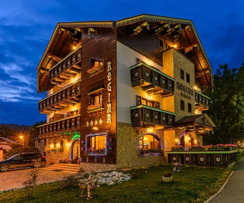 Property building, Sunset