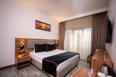 Bed, TV and multimedia, Photo of the whole room, Bedroom
