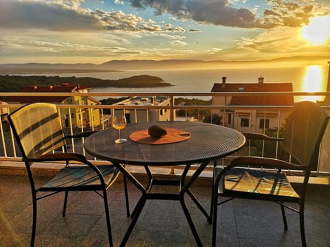 Balcony/Terrace, Sea view, Sunset