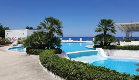 Natural landscape, Pool view, Sea view, Swimming pool