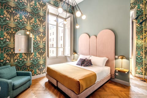 Bed, Photo of the whole room, Decorative detail, Bedroom