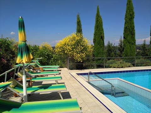 Natural landscape, Balcony/Terrace, Pool view, Swimming pool, sunbed