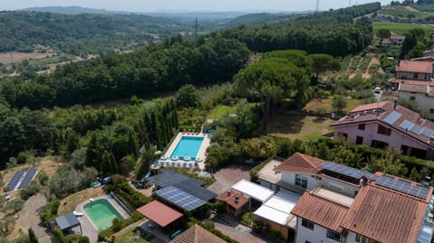 Bird's eye view, Swimming pool
