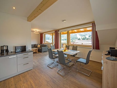 Dining area, hair dresser