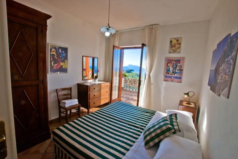 Bed, Bedroom, Sea view