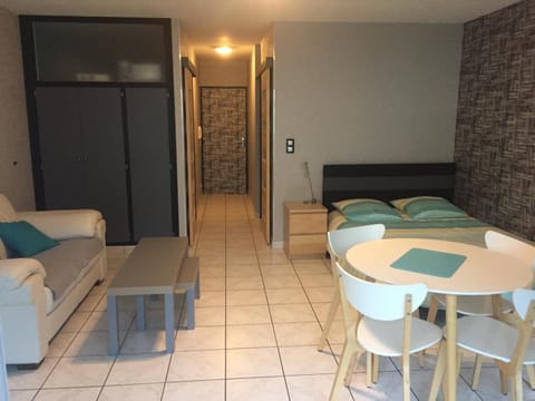 Living room, Dining area, Bedroom