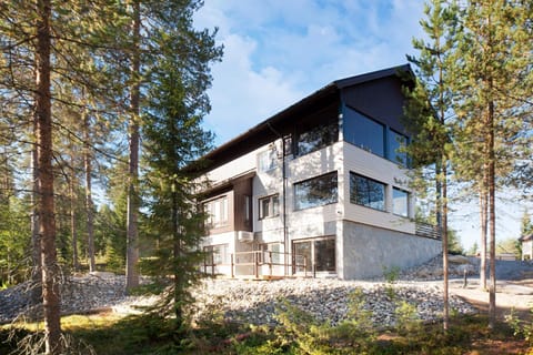 Facade/entrance, Summer, On site, Garden view