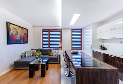 Kitchen or kitchenette, Living room, Photo of the whole room