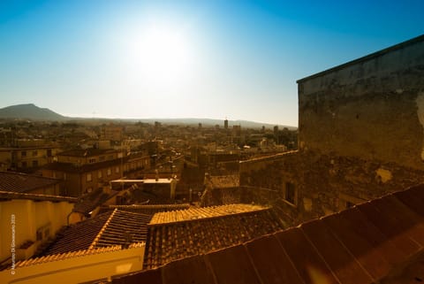 Balcony/Terrace, City view, Sunset