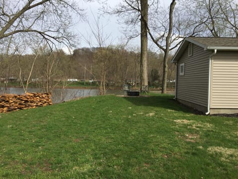 BBQ facilities, River view