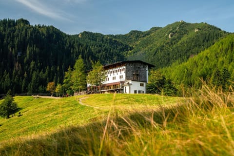 Property building, Natural landscape, Mountain view
