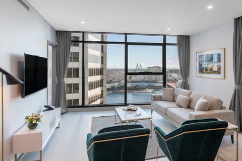 View (from property/room), Living room, City view