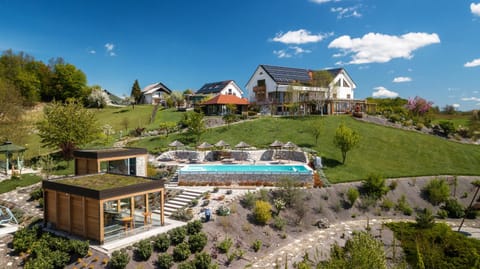 Property building, Garden, Swimming pool