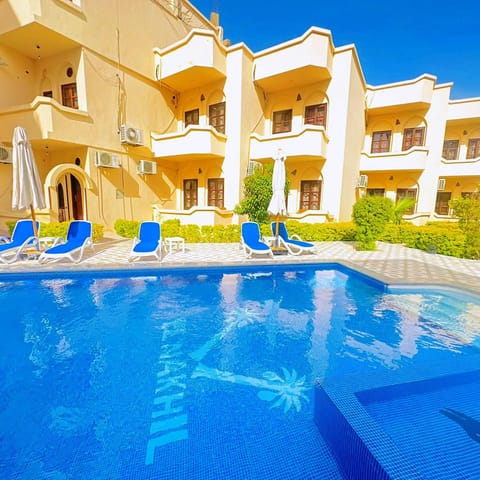 Property building, Pool view, Swimming pool