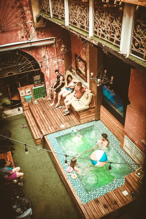 People, Swimming pool