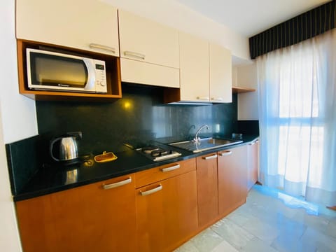 Kitchen or kitchenette, kitchen