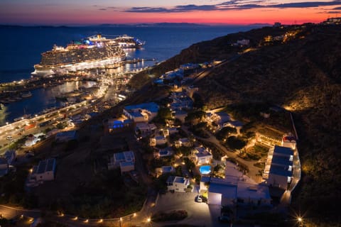 Nearby landmark, Night, Neighbourhood, Natural landscape, Sea view