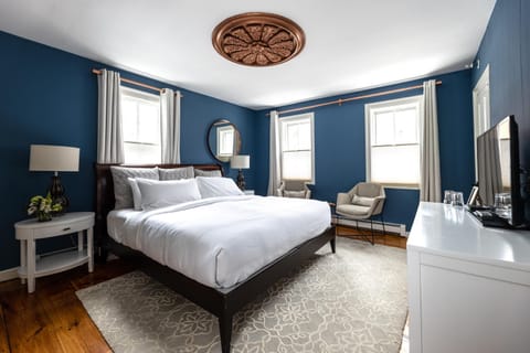 Bed, Photo of the whole room, Bedroom, hair dresser