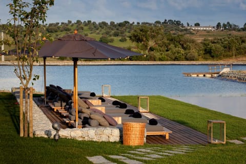 Day, Natural landscape, Lake view, Swimming pool
