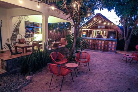 Patio, Night, Garden, Seating area, Garden view