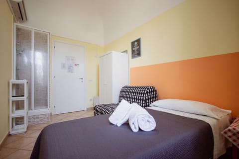 Shower, Bed, Bathroom, Photo of the whole room, Bedroom, towels, wardrobe