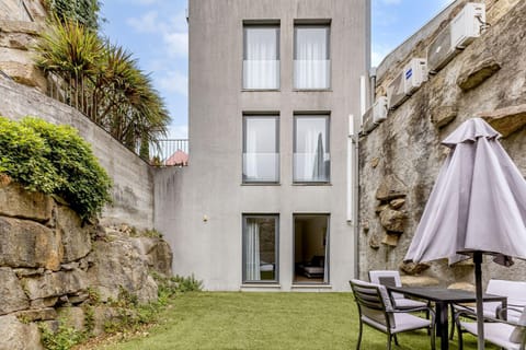 Property building, Patio