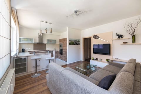 Kitchen or kitchenette, Living room