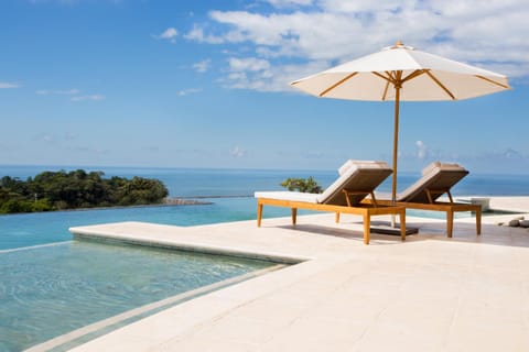 Day, Natural landscape, Pool view, Sea view, Swimming pool, sunbed