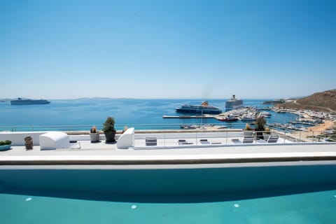 Property building, Pool view, Swimming pool, Swimming pool