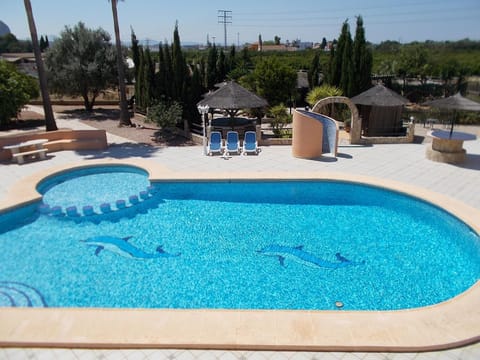Property building, Pool view