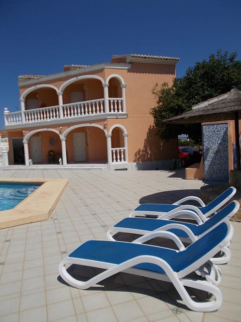 Property building, Pool view