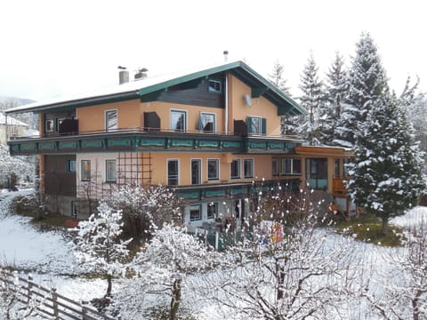 Property building, Winter, Mountain view