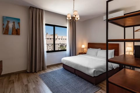Bed, View (from property/room), Photo of the whole room, Bedroom, City view