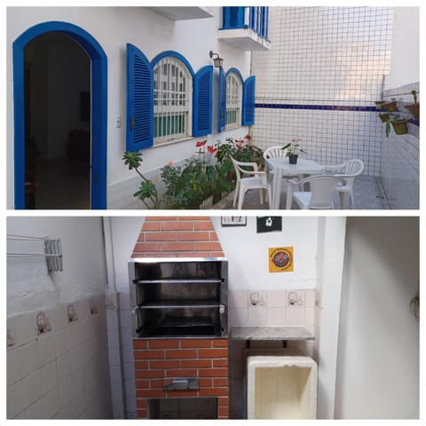 Facade/entrance, BBQ facilities