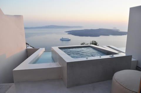 Hot Tub, Balcony/Terrace, Sea view