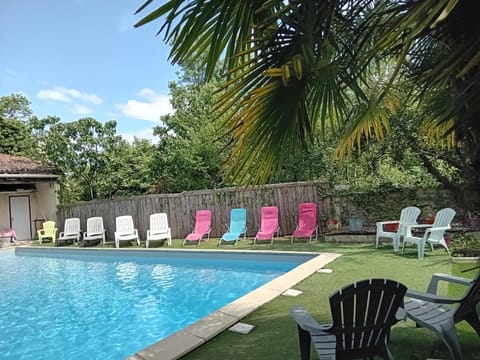 Pool view, Swimming pool, sunbed