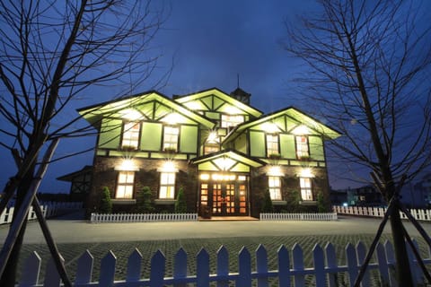 Property building, Sunset