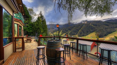 Patio, Balcony/Terrace, Mountain view