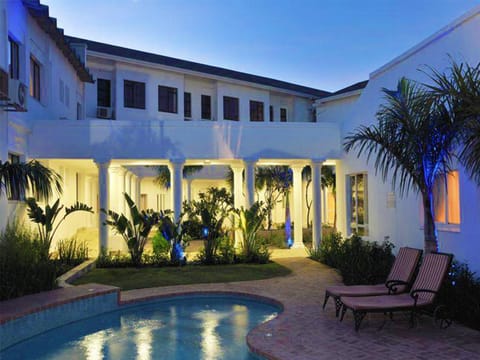 Property building, Night, Swimming pool, Sunset