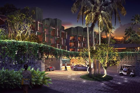 Property building, On site
