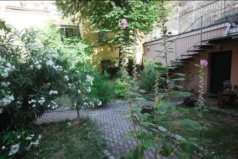 Property building, Spring, Day, Garden, Garden view