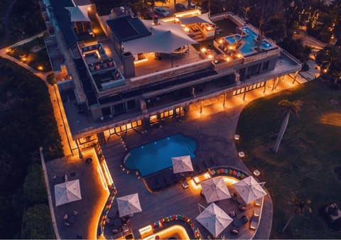 Night, Bird's eye view, Winter, Autumn, Pool view, Swimming pool