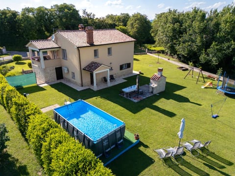Property building, Patio, Natural landscape, Garden view, Pool view, Swimming pool, sunbed