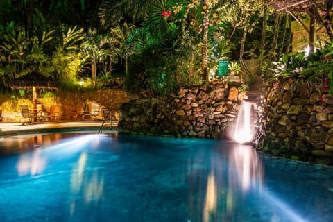 Night, Swimming pool