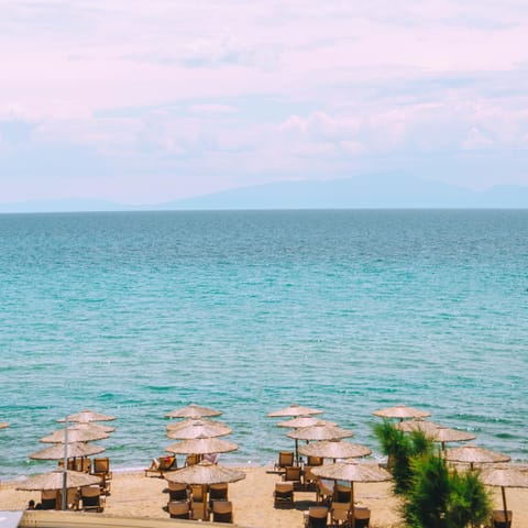 Day, Natural landscape, Beach, Beach, Sea view, Sea view, sunbed