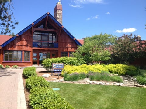 Property building, Facade/entrance, Garden view