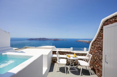 Natural landscape, Hot Tub, View (from property/room), Balcony/Terrace, Sea view