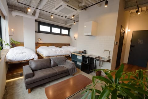 Day, Living room, Seating area, Bedroom